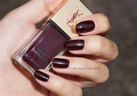 ysl prune minimale swatch